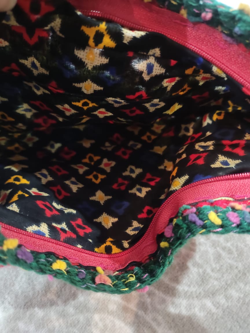 Crochet cross body bag : Handcrafted Boho Vibes