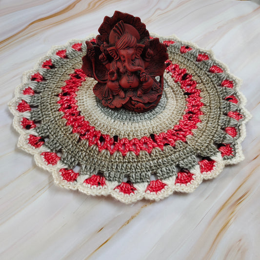 Crochet Table Mat : Mandala Mat