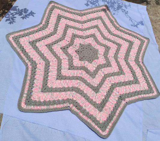 Crochet star blanket : cozy & unique baby wrap